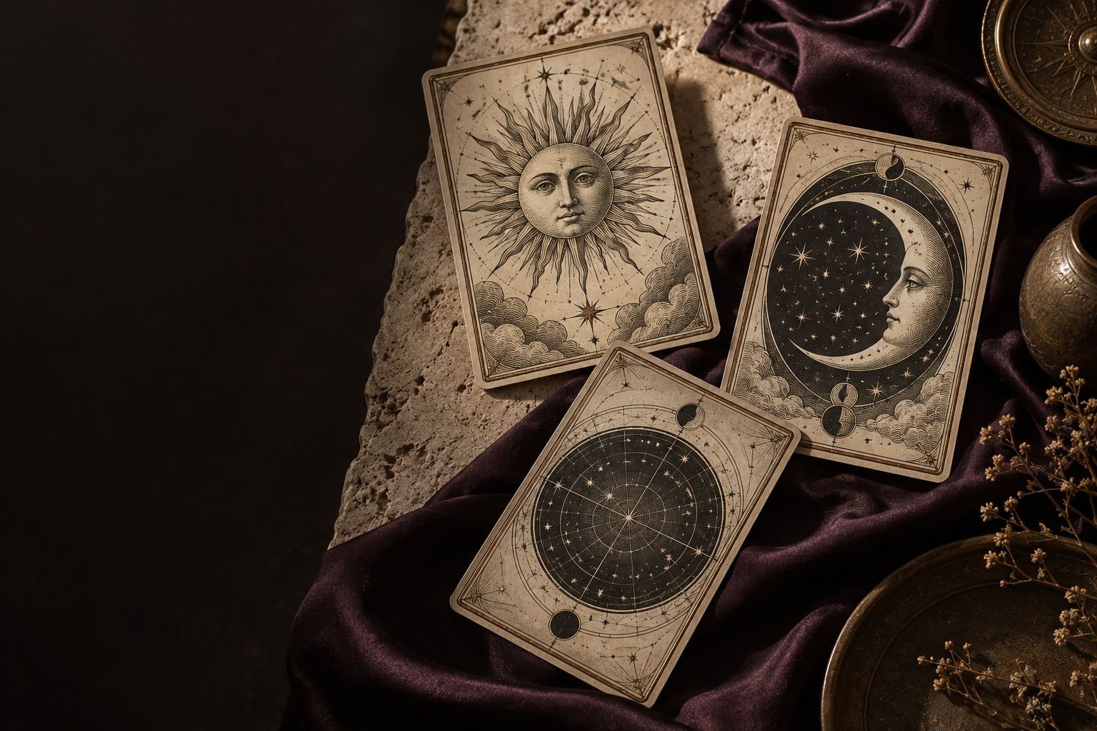Tarot editorial artwork